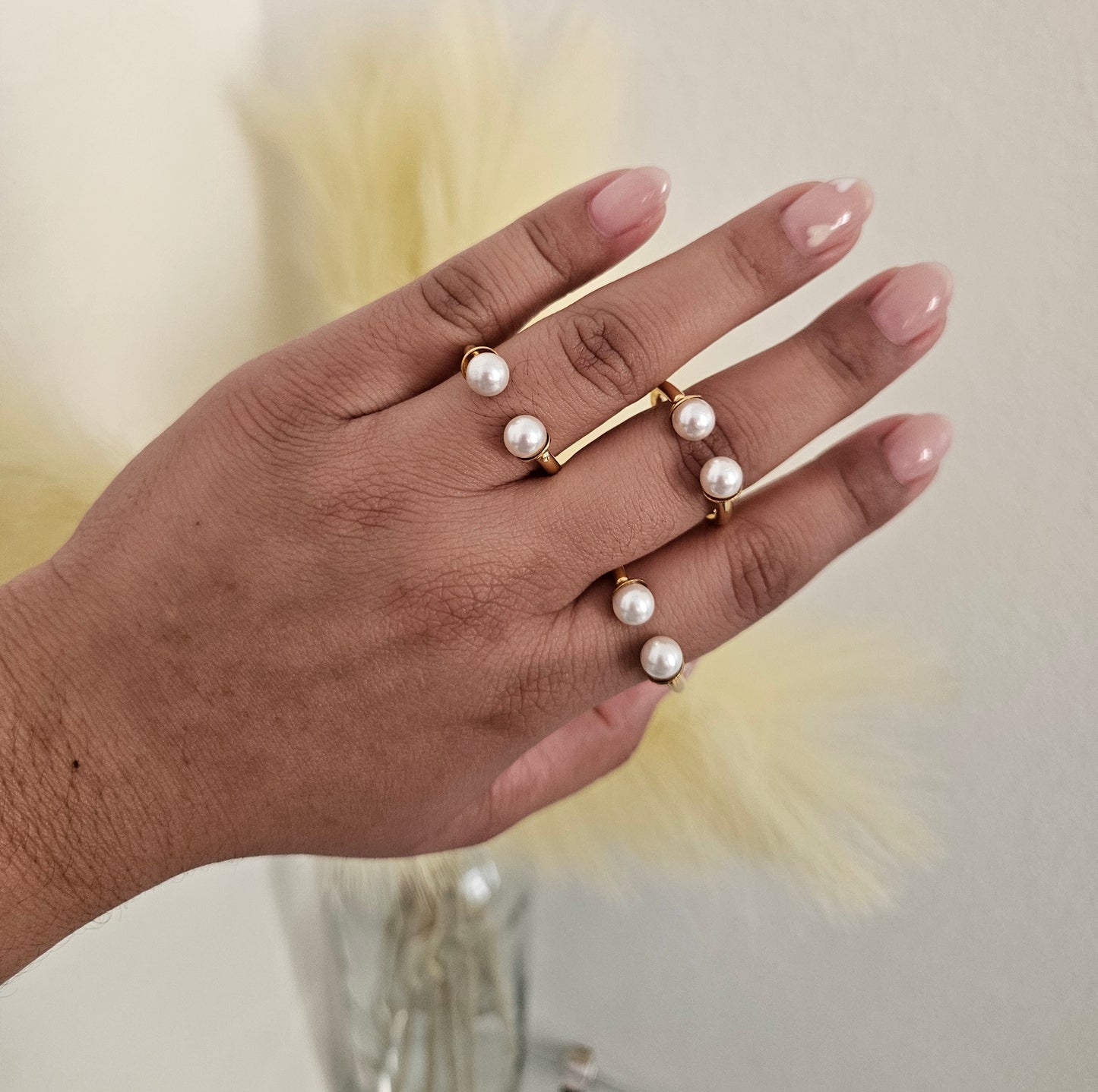 Gold & Pearl Ring