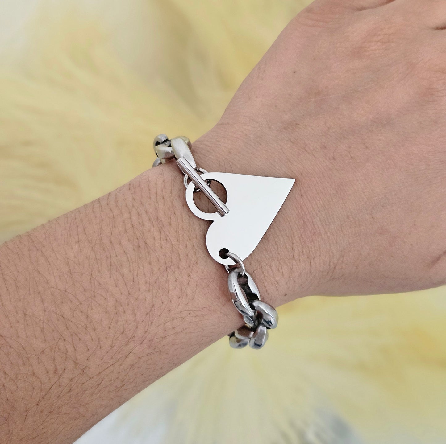 Heart Silver Bracelet