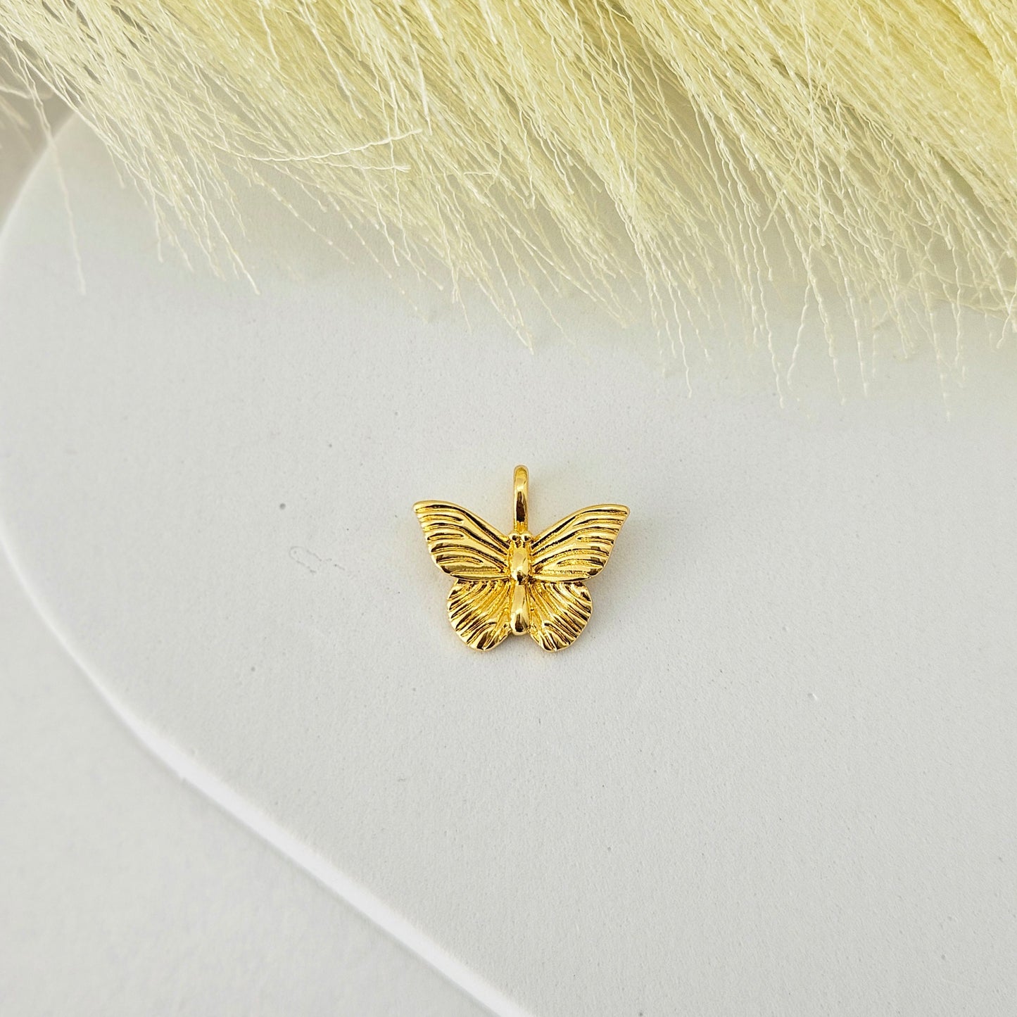 Gold Butterfly Charm