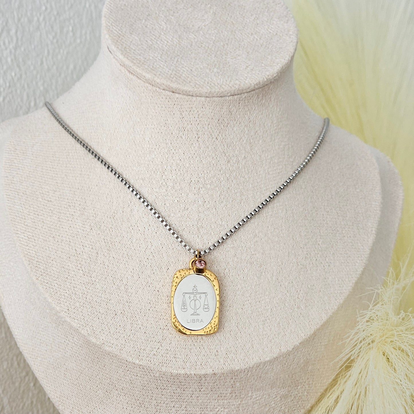 Zodiac & Birthstone Necklace