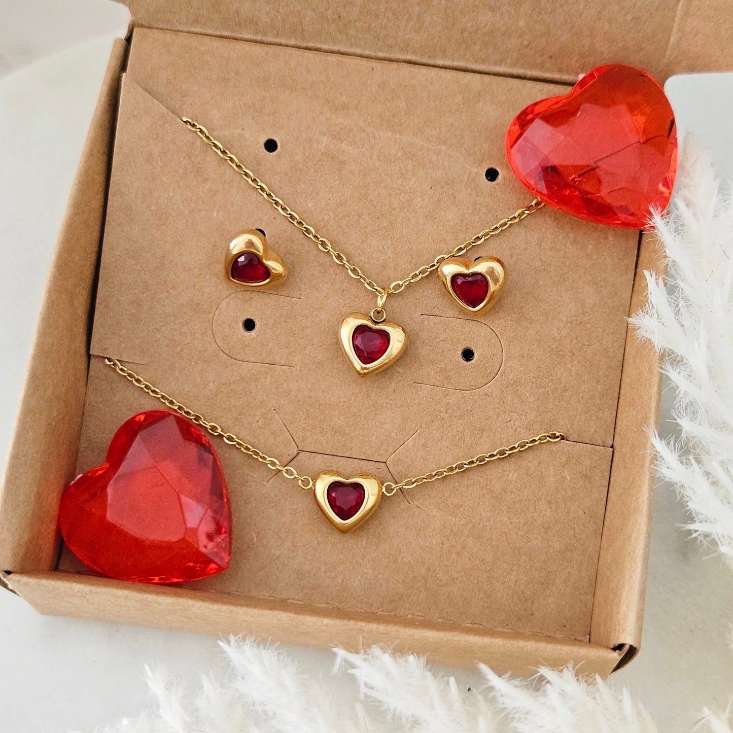 For Ever Set Necklace, Earrings & Bracelet