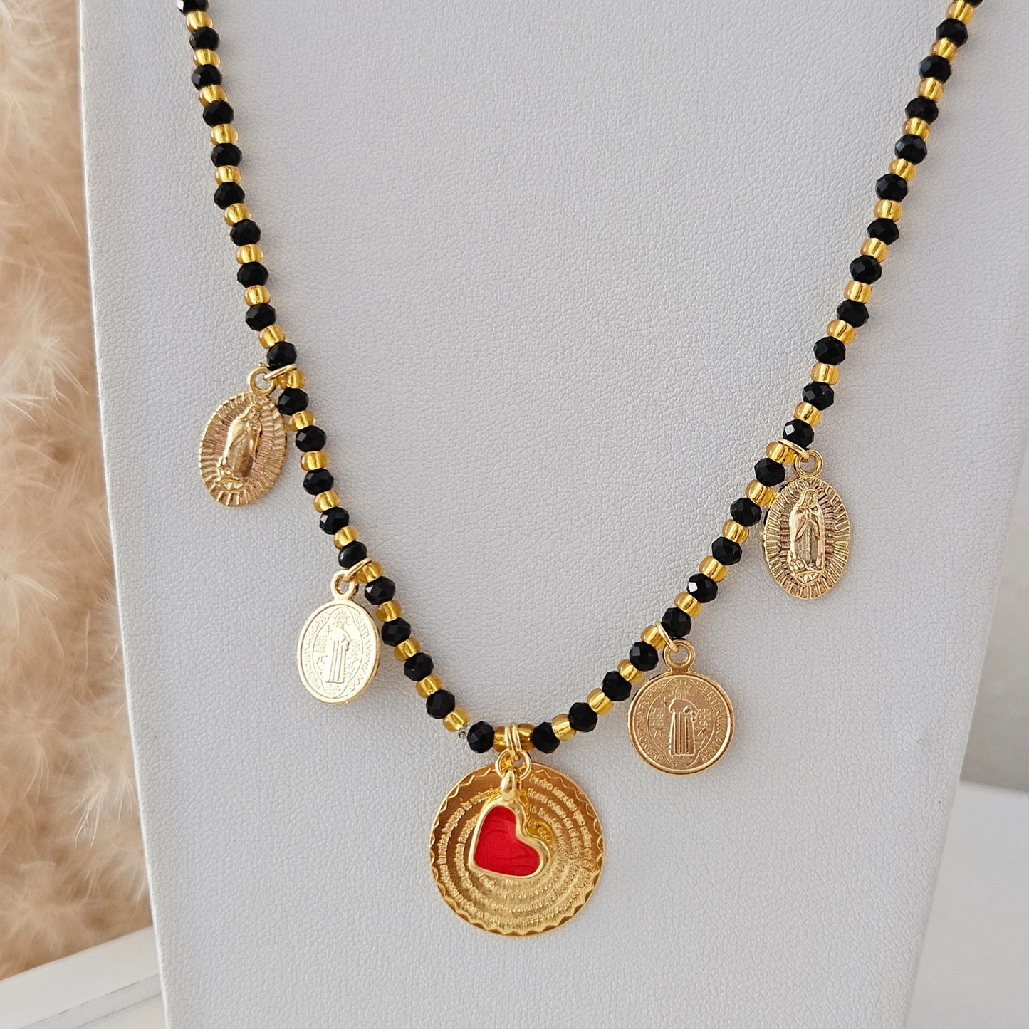 Padre Nuestro Charm Necklace