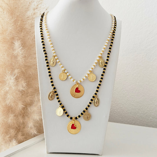 Padre Nuestro Charm Necklace