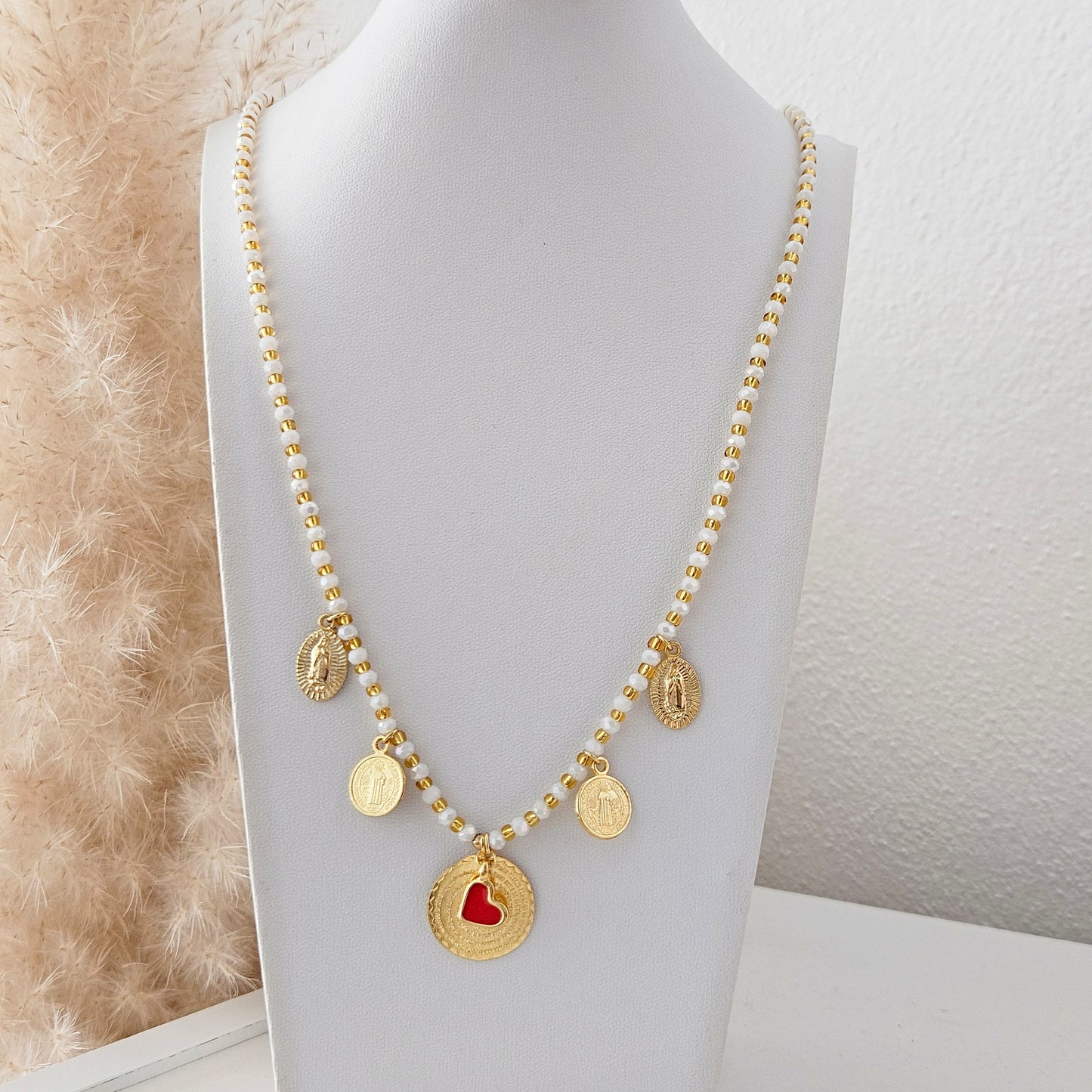 Padre Nuestro Charm Necklace