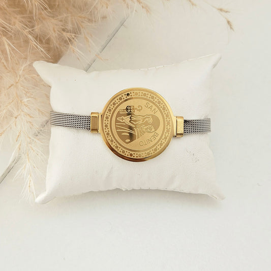 San Benito Two Tone Bracelet