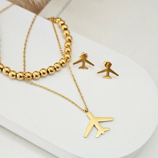 Viajera Set Earrings & Necklace