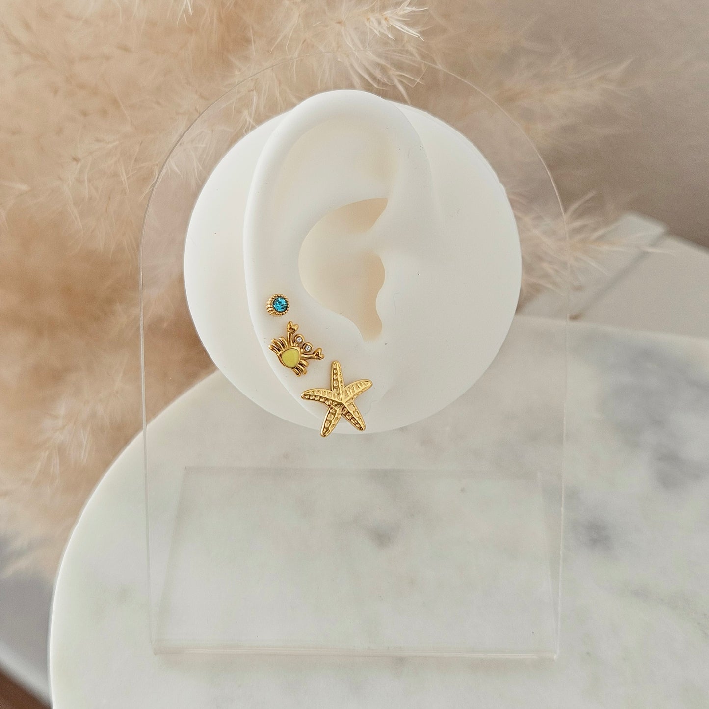 Ocean Earrings Set 3 pairs