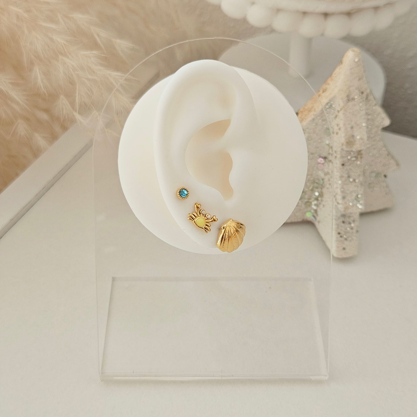 Ocean Earrings Set 3 pairs