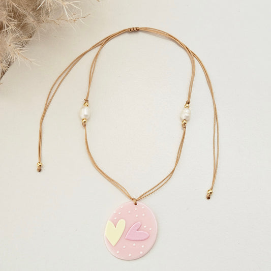 Rose Heart Necklace