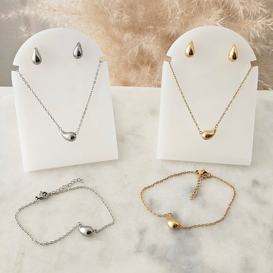Celeste Set Earrings, Necklace & Bracelet