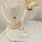 Spiral Set Necklace, Earrings & Bracelet