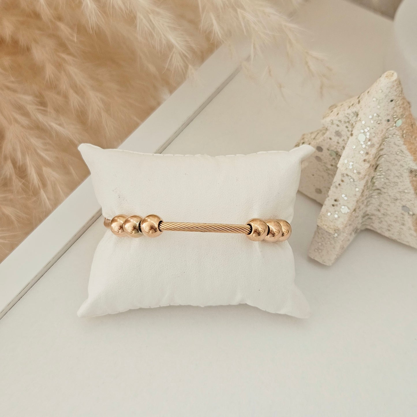 Rose Gold Bangle Bracelet