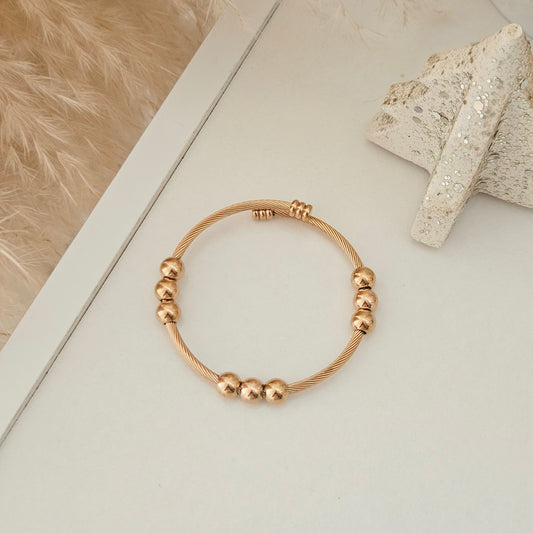 Rose Gold Bangle Bracelet