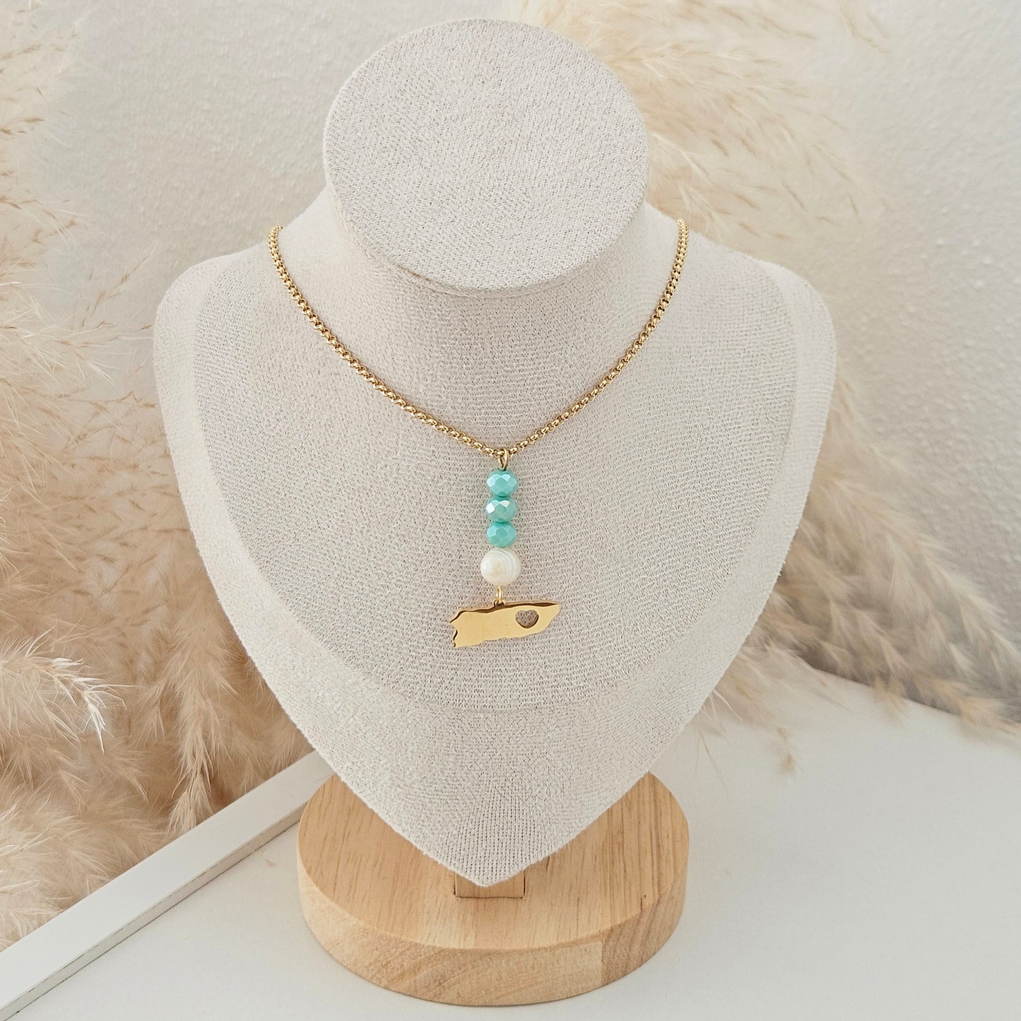Love Puerto Rico Necklace