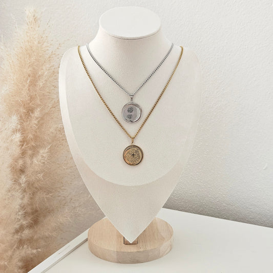 "Padre nuestro" Men Necklace
