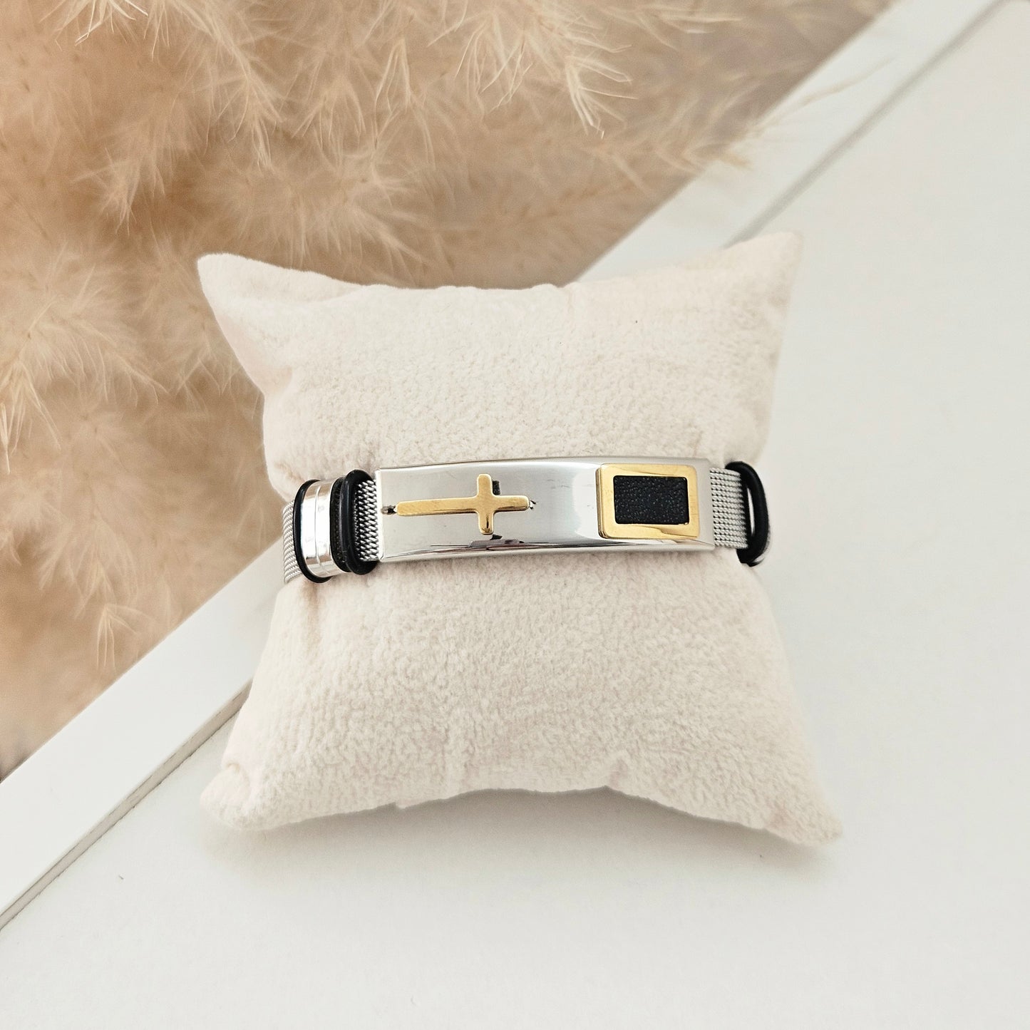 Cross Men Bracelet