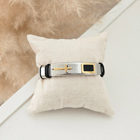 Cross Men Bracelet