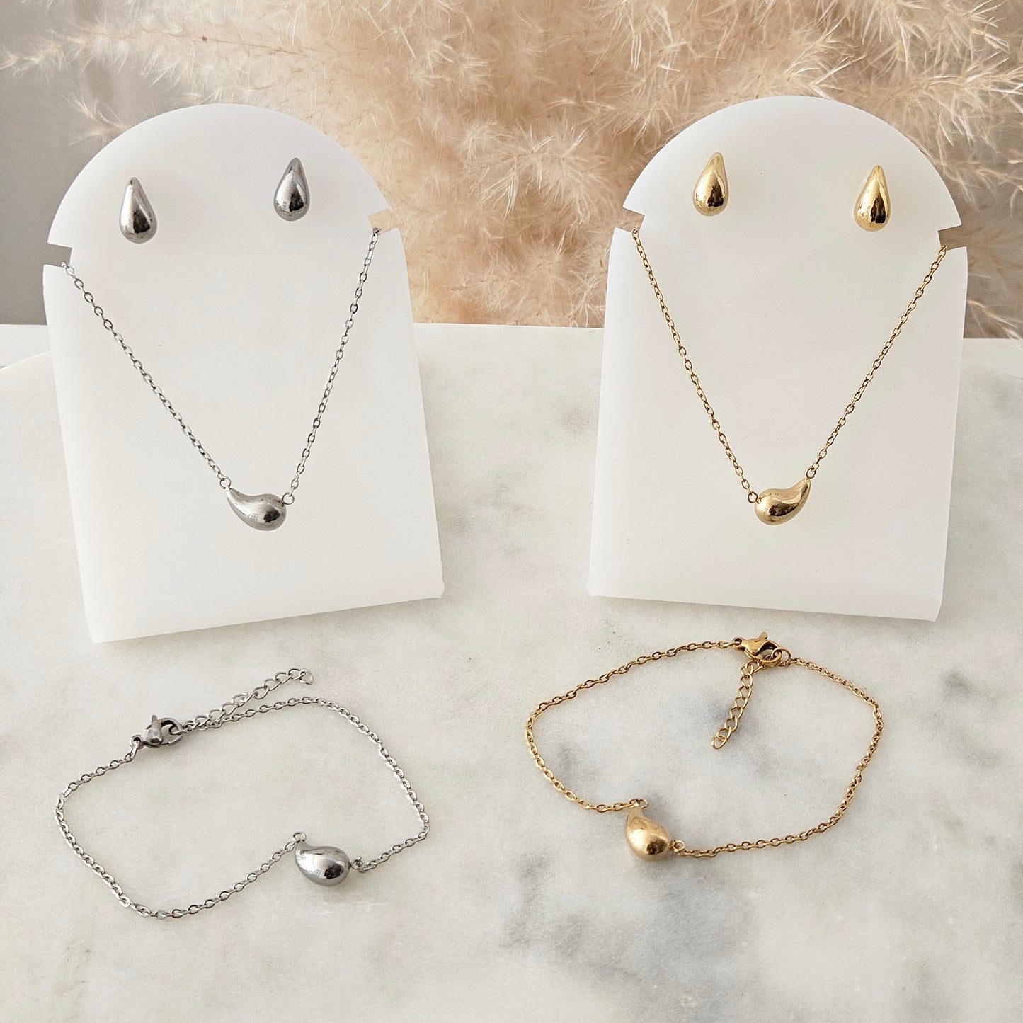 Celeste Set Earrings, Necklace  & Bracelet