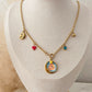 Sun & Moon Charm Necklace