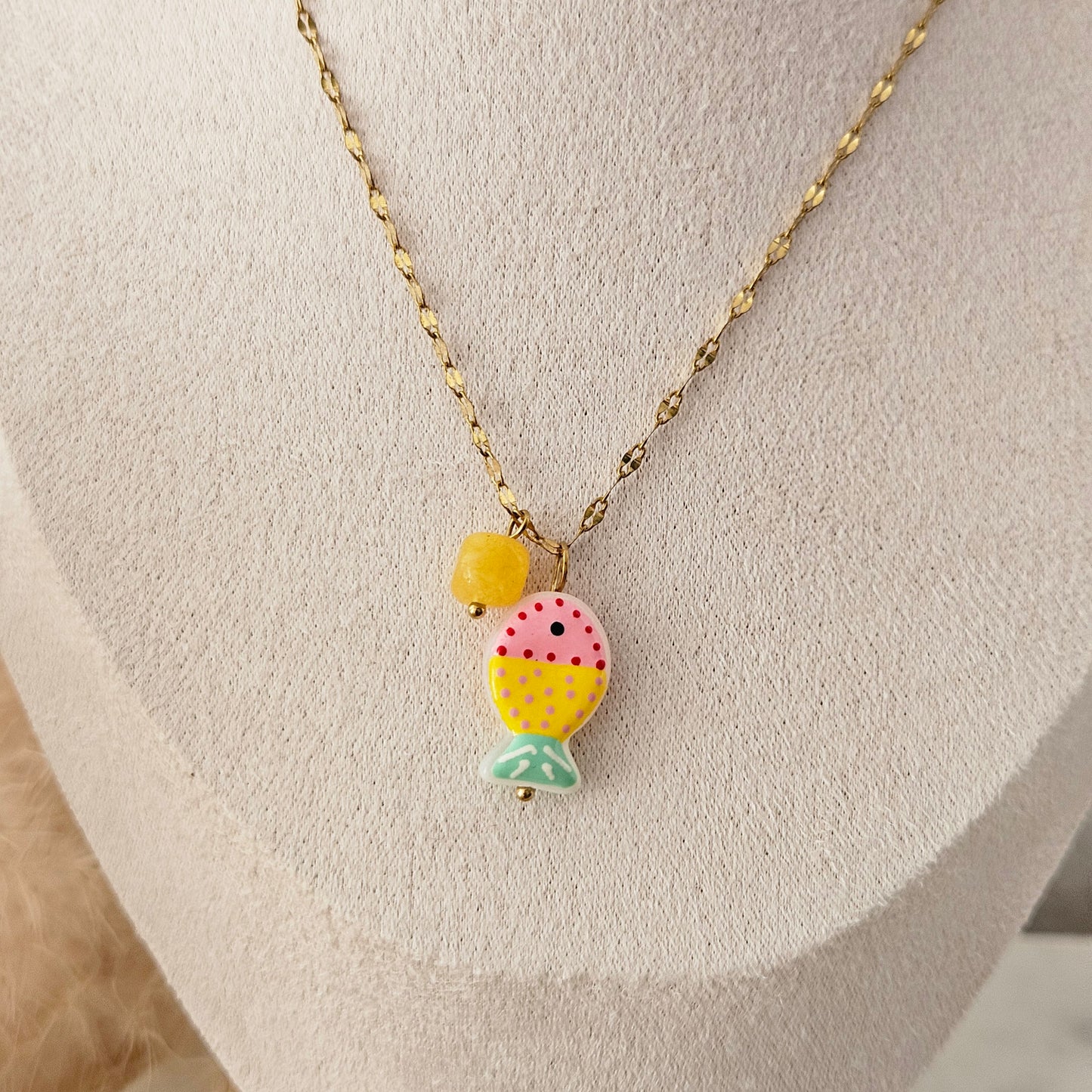 Colorful Fish Necklace