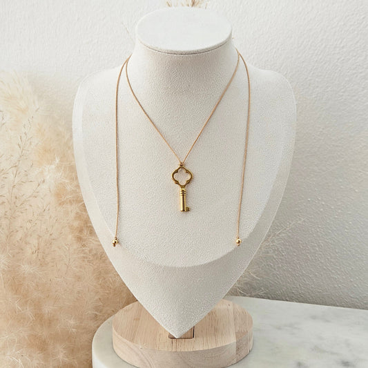 Key Adjustable Necklace