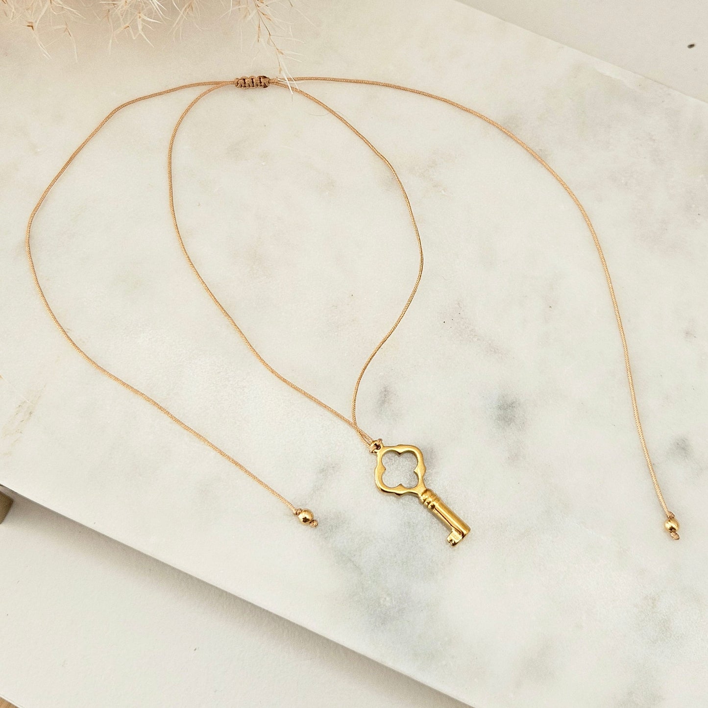 Key Adjustable Necklace